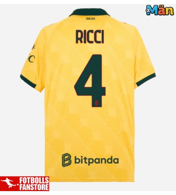 AC Milan Samuele Ricci #4 Tredje Tröja 2025-26 Kortärmad